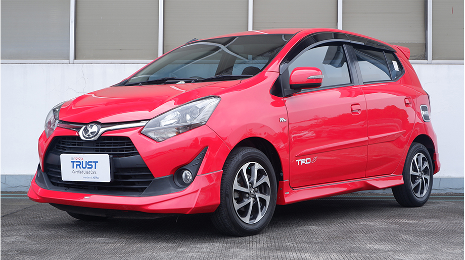 TOYOTA AGYA 1.2 G TRD AT 2017