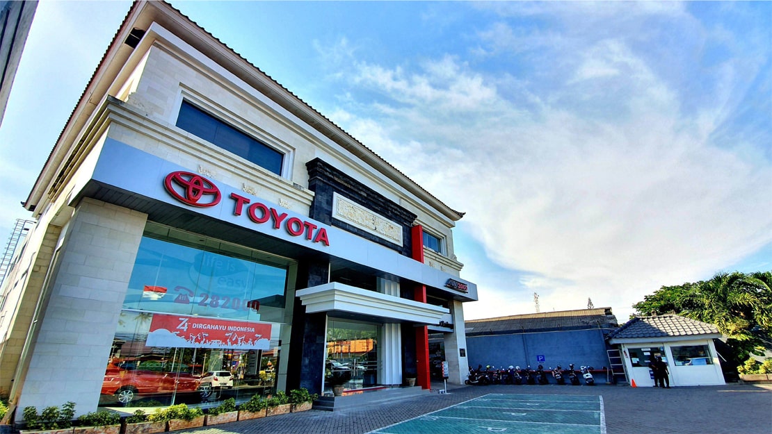 Dealer Dan Bengkel Toyota Auto2000 Sanur Di Denpasar