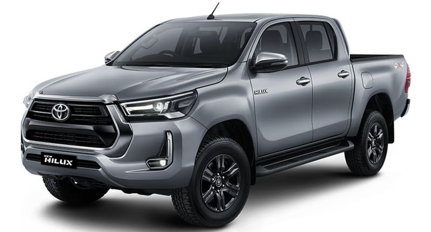 Toyota Hilux Double Cabin tampak samping