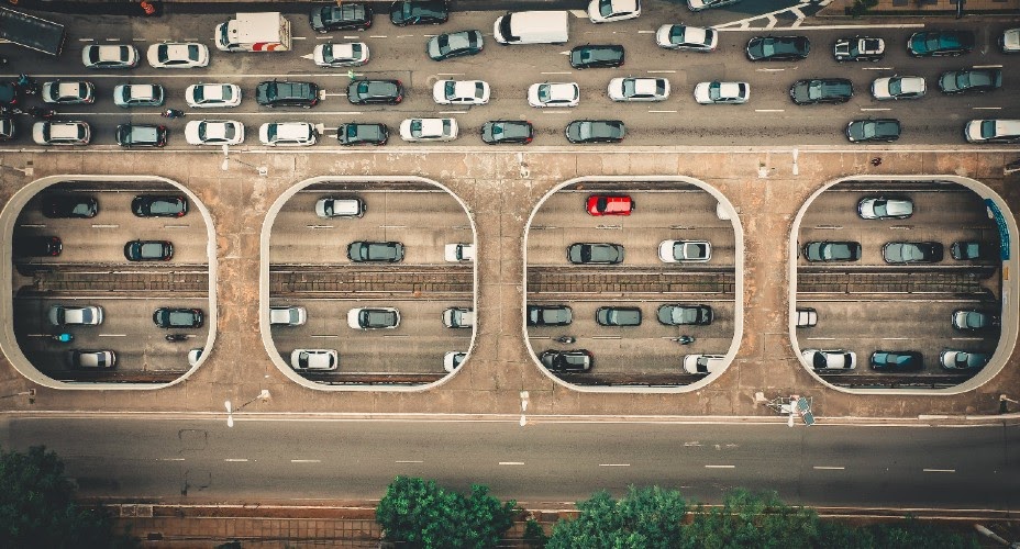 Mengurangi penggunaan kendaraan bermotor di jalan raya dapat mengurangi titik-titik udara