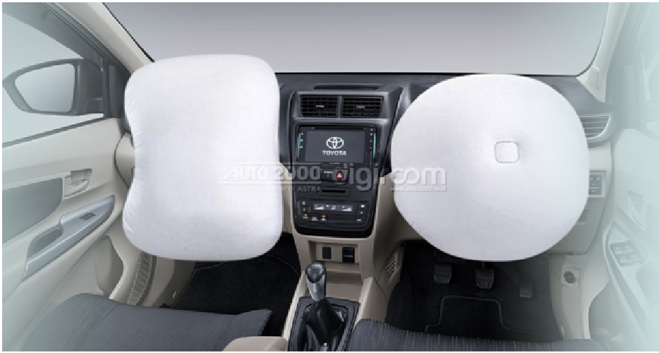 Dual Airbag Sebagai Sarat Minimal Keselamatan Sebuah Mobil Toyota