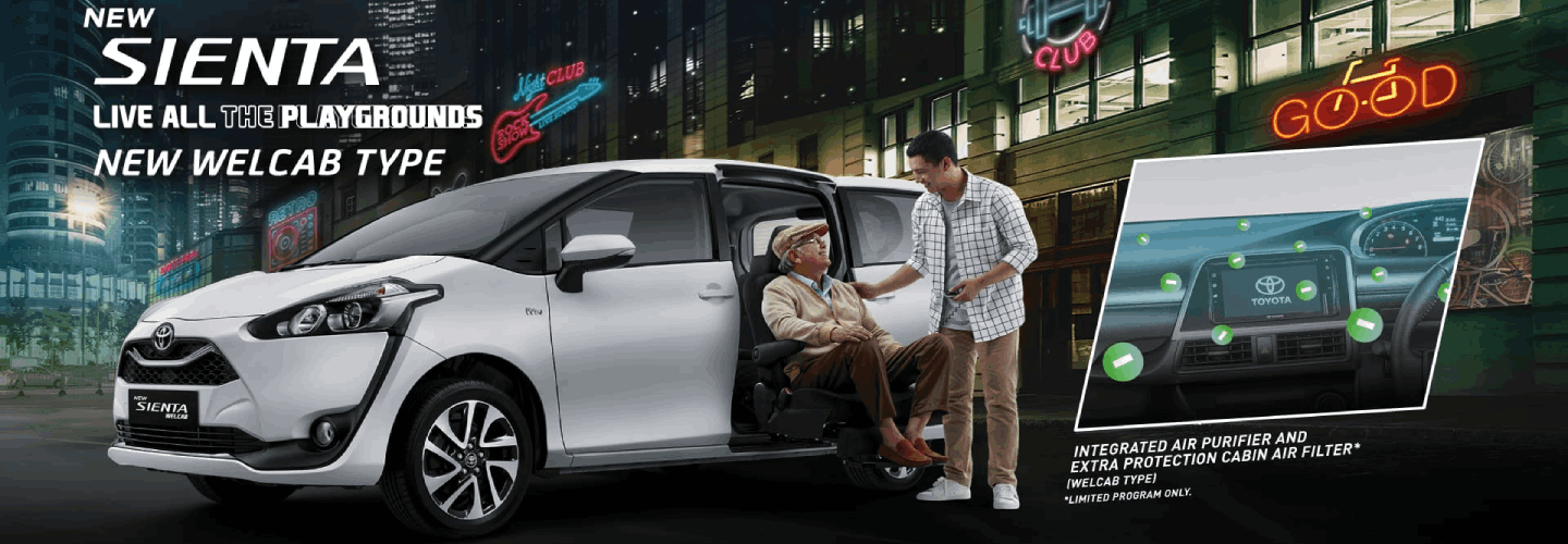 Toyota All New Sienta - Features Images