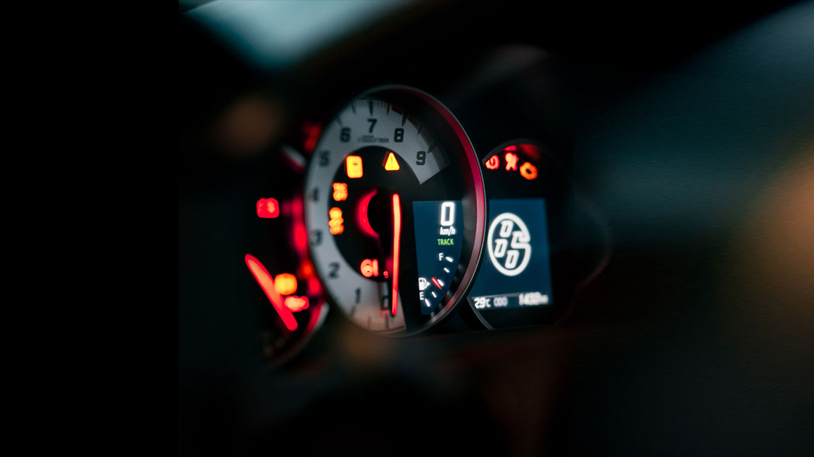 Tampak Speedometer Mobil Toyota FT 86 Auto2000