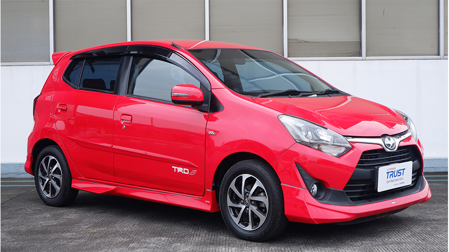 TOYOTA AGYA 1.2 G TRD AT 2017
